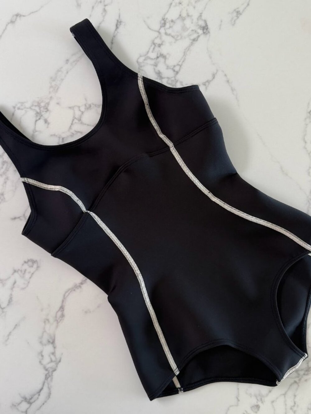 Seea Lilia One Piece Swimsuit - Black - Size XS